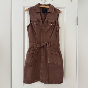 PAIGE Kelsee Dress,  vintage Brown